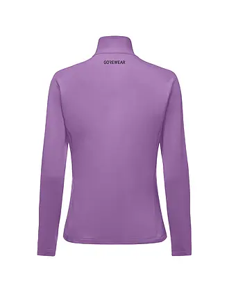 GOREWEAR | Maglia da running da donna Everyday con zip da 1/4 | lila